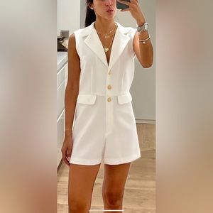 White Zara Romper